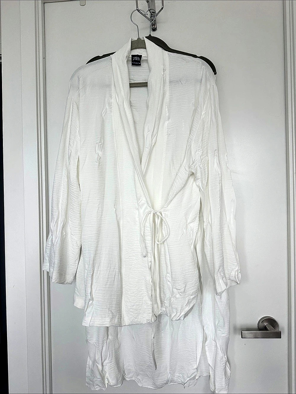 Zara White Maxi Skirt Set